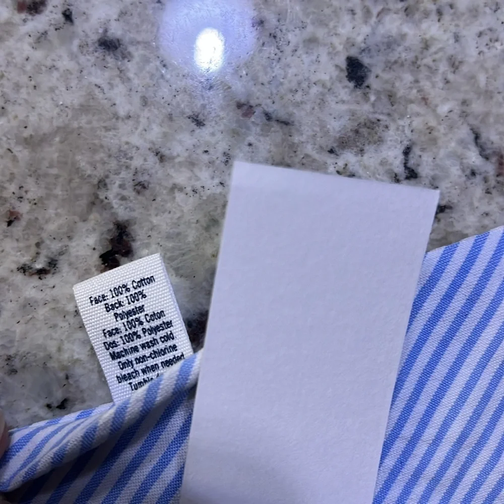 New - Janie and Jack Light Blue Striped Seersucker Tie